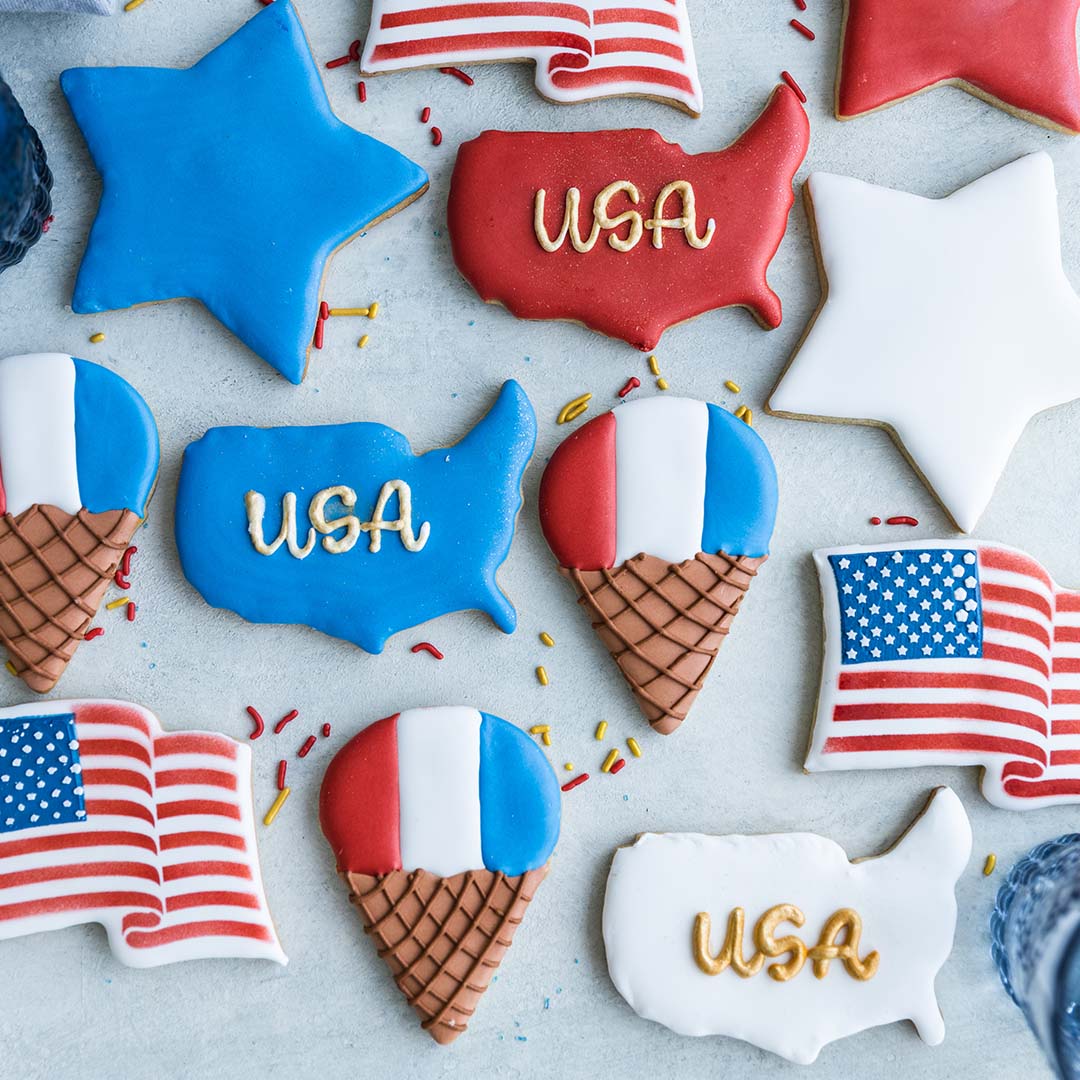 Memorial Day Decorated Cookie Set